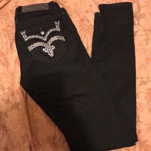 Rock Revival Karla Skinny Black